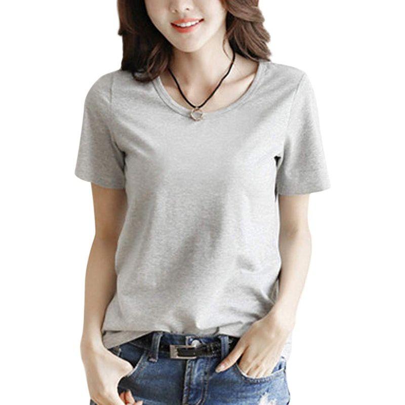 INNIFER 無地 Tシャツ レディース 白 黒