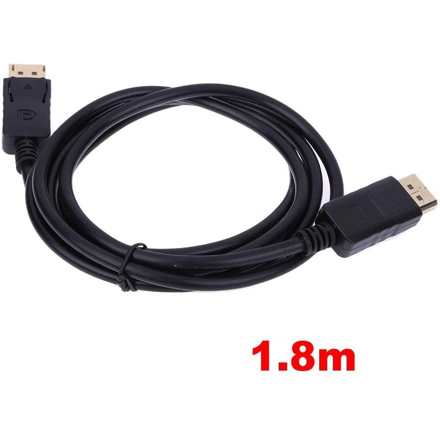 DisplayPort to DisplayPort ケーブル 1.8m ディスプレイポート 4K*2K 30HZ DisplayPort v1.2｜nagomi-company｜04