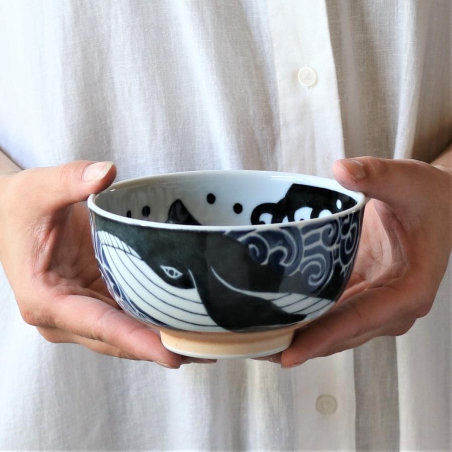 白波くじら 軽量4寸お好み丼 日本製 美濃焼 和食器 : なごみ - 通販