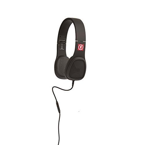 Outdoor Tech OT1450-B 有線オーディオBajasヘッドフォン、ブラック