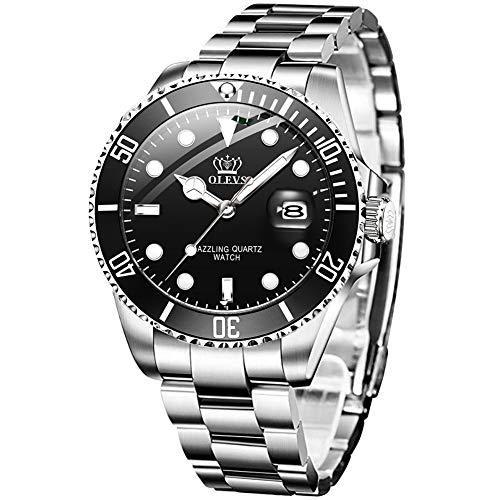 激安ブランド 腕時計 メンズ シンプル ステンレススチール 防水 スポーツ アナログ クォーツ 腕時計 ラグジュアリー ビジネス ドレス 日付 腕時計 在庫残りわずか Newmatic Ae