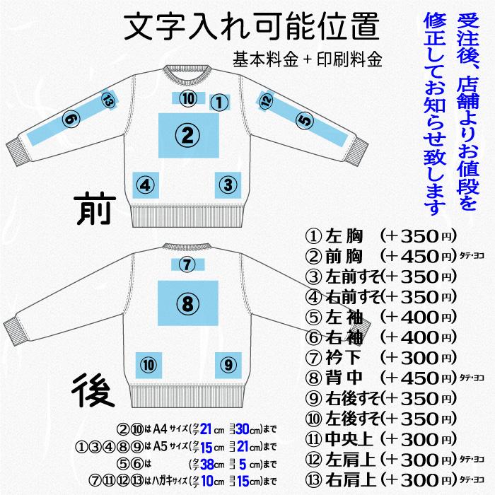 オーダーメイドウェア制作　オリジナルTシャツ ロンT トレーナー　パーカー 楽天市場】名入れ プレゼント スウェット トレーナー パーカー