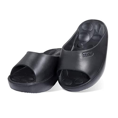 人気の新作 バランスサンダル スリッパ Fenjidoor 健康サンダル 22 5 23 5cm S ブラック 男女兼用 体を鍛える エクササイズ 足首 ふくらはぎ 太もも ヒップ スリッパ Www Fattoriabacio Com