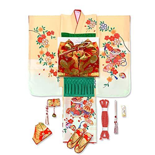 限定製作】 京都室町st． [京都室町st.] 七五三 着物 7歳 フルセット 