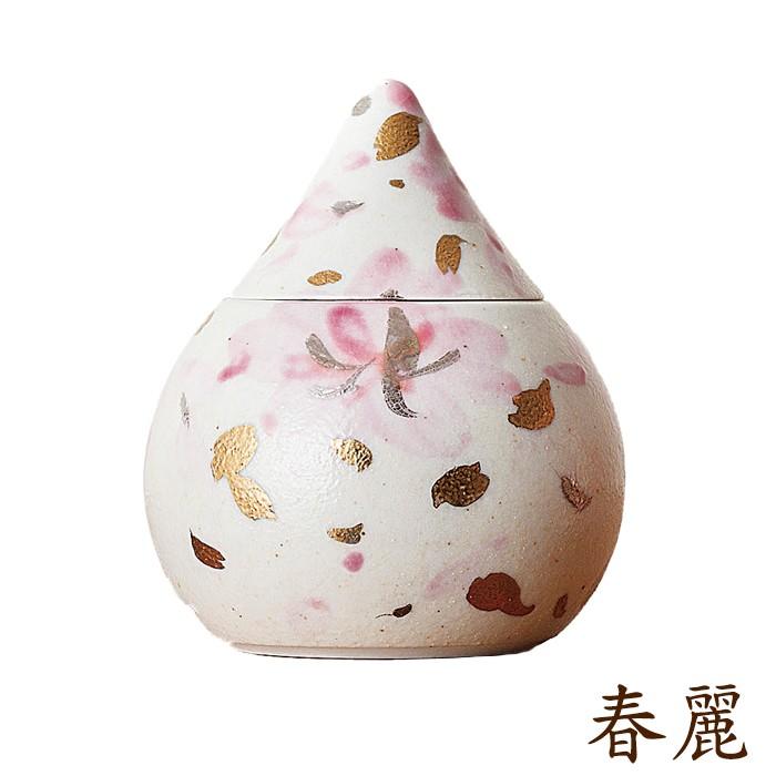 サンメニー ミニ骨壺 メモリアルポット 蕾 (金桜/春麗/山笑 サンメニー ミニ骨壺 メモリアルポット 蕾 (金桜/春麗/山笑