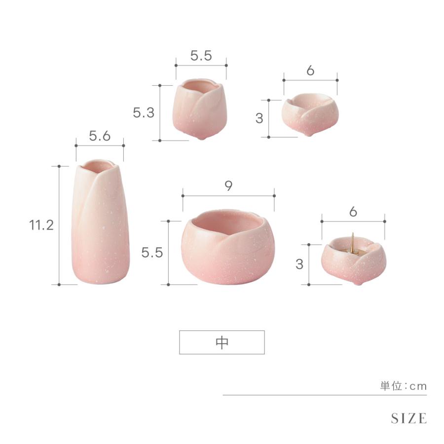 ミニ仏具 5点セット 五具足 「やわらぎ」 ゆず 中サイズ 花立 ミニ仏具 5点セット 五具足 「やわらぎ」 ゆず 中サイズ 花立