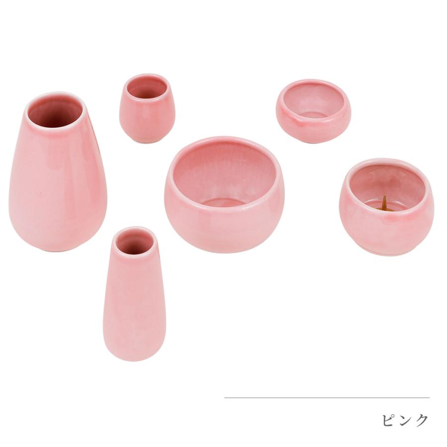 仏具セット 六具足 「紫陽花」 3.0寸 全5色 かわいい おしゃれ 仏具セット 六具足 「紫陽花」 3.0寸 全5色 かわいい おしゃれ