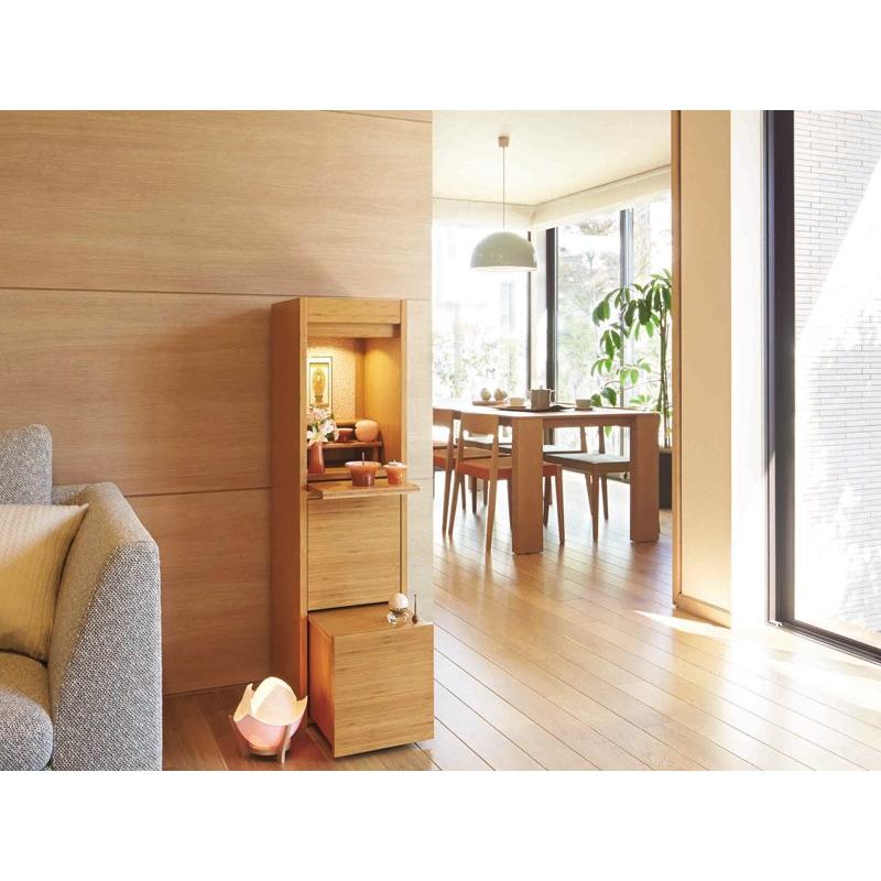 現代仏壇 1年保証付きアッサム 幅320mm 高さ1200mm : なごみ工房 仏壇