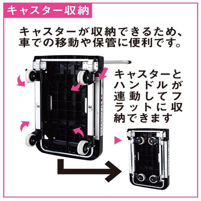 ALINCO（アルインコ） ブレーキ付き折りたたみ台車 ツインキャリー MTW 