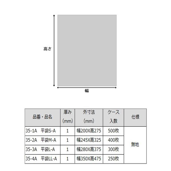 保冷袋 ウツヰ ミラクルパック 平袋 Sサイズ 200x275mm マチ無し 無地 500枚入り 爆買の画像