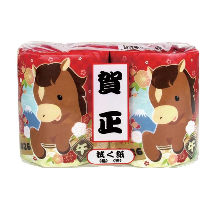 トイレットペーパー 年末年始 販促用 贈答用 粗品 景品 干支 ダブル