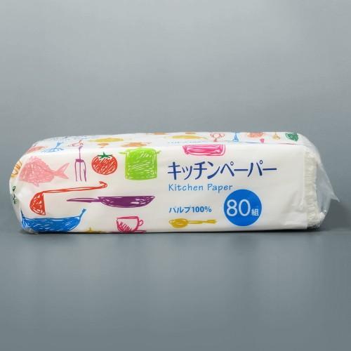キッチンペーパー ペーパータオル マスコー製紙 キッチンペーパー80W 3