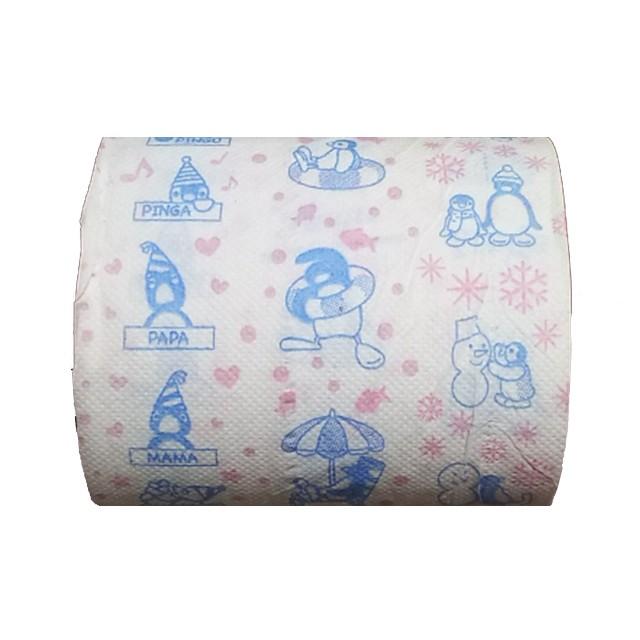 林製紙 トイレットペーパー イズミ ピングー Pingu ダブル27.5m 12