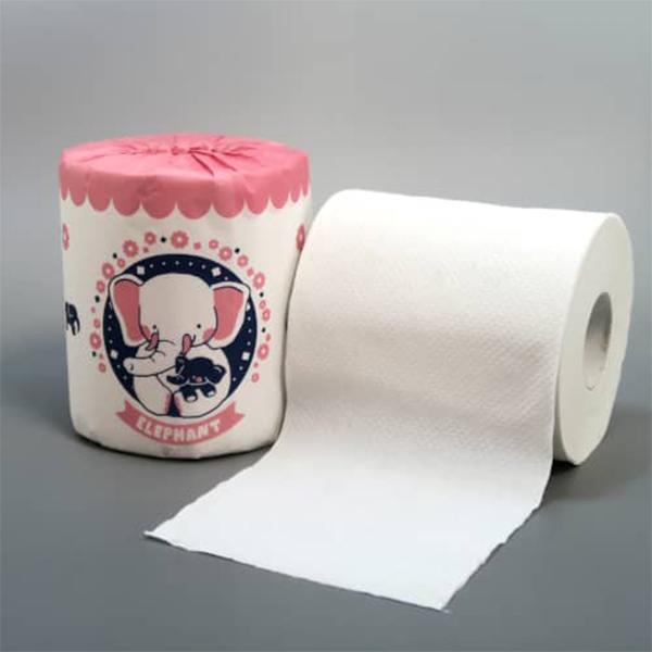 トイレットペーパー 可愛いアニマルシリーズ ぞうさん ダブル30m 個包装100個 Hs0475 日用品 消耗品ショップなごみ 通販 Yahoo ショッピング