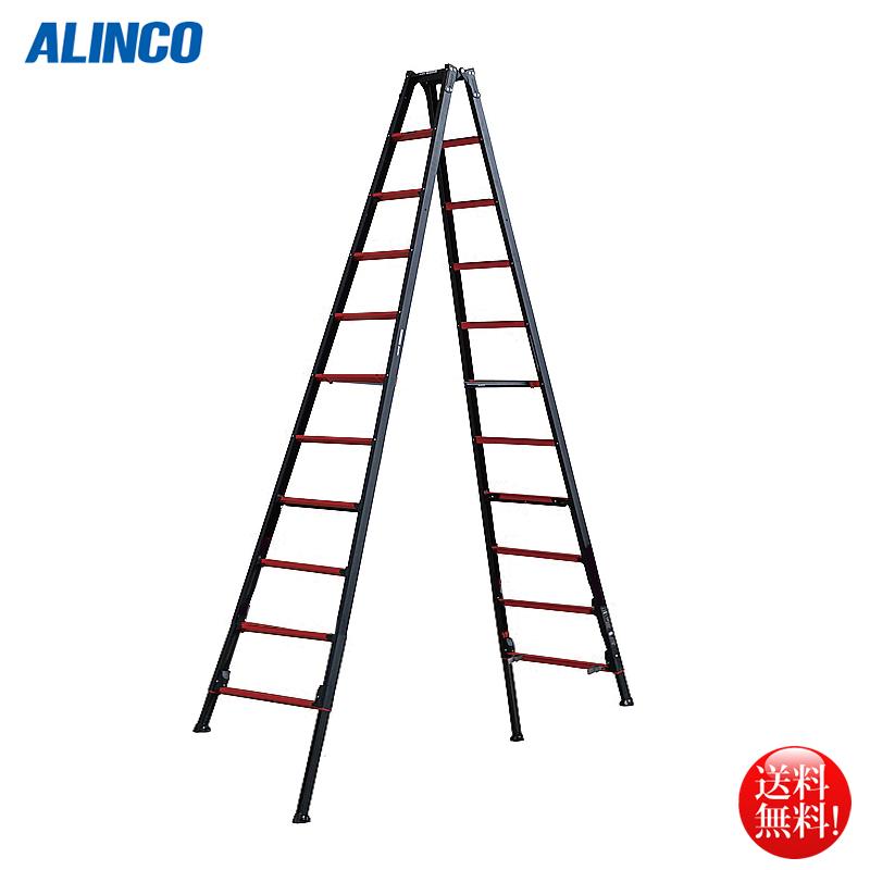 ALINCO アルインコ 上部操作式伸縮脚付専用脚立 10段 GUD-360X 