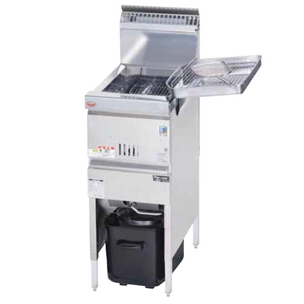 業務用フライヤー マルゼン 涼厨ガスフライヤー 1槽型 MGF-C13K