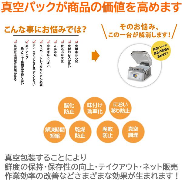 卓上型真空包装機 大和冷機 DPV-31HT ホットパック機能 チャンバー式