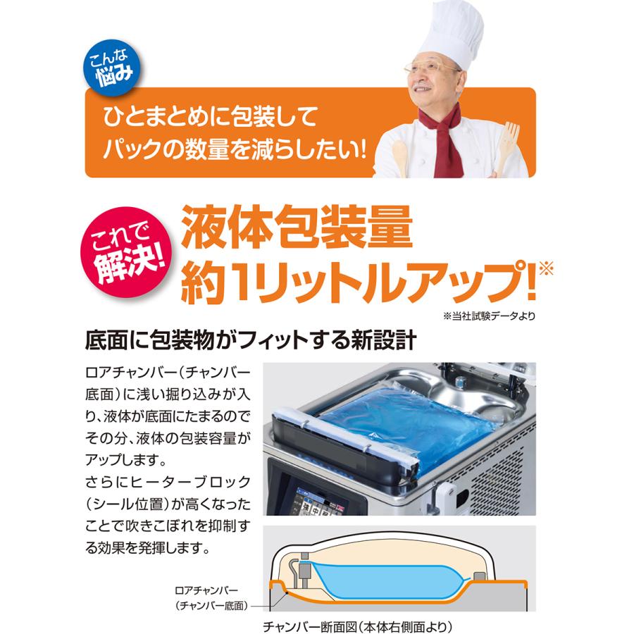 卓上型真空包装機 大和冷機 DPV-31MT1 液晶カラータッチパネル 卓上型真空包装機 大和冷機 DPV-31MT1 液晶カラータッチパネル