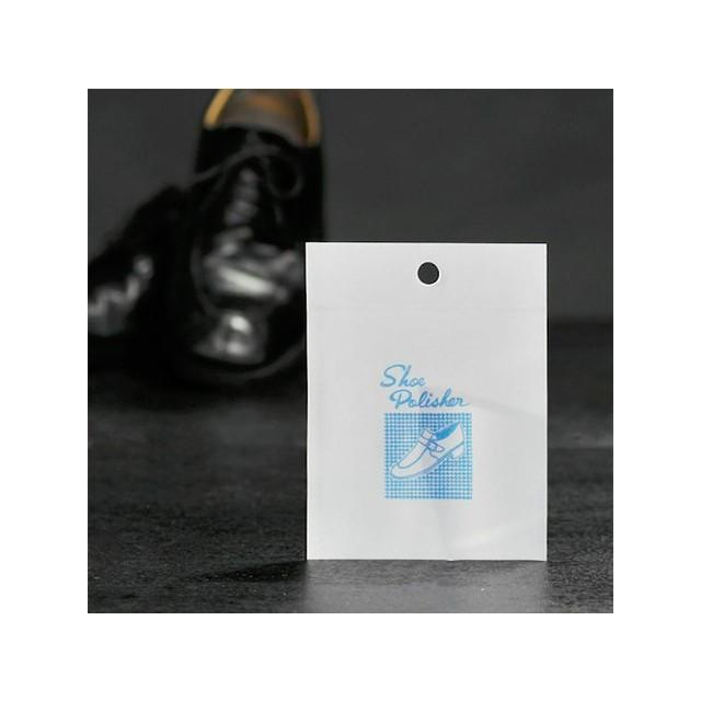 使い捨て靴磨きシート 東京クイン 靴磨き 紙ラミタイプ 4000枚 2色選択可｜nagomishop｜02