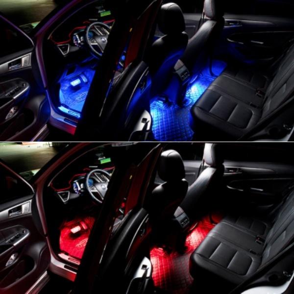 車 ライト Ledテープライト 室内 車内灯 イルミネーション Usb ライトアップ おしゃれ 取り付け フットライト 104car Ledlight Unic Online Store 通販 Yahoo ショッピング