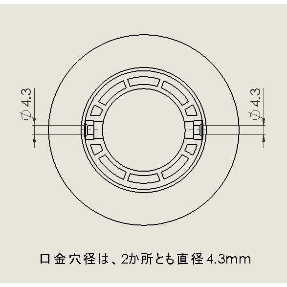 プロ仕様 ぐるがり22型L（3.5mm,4mmコード兼用、コード手動出し）4mm x 2.5mコード1本付属