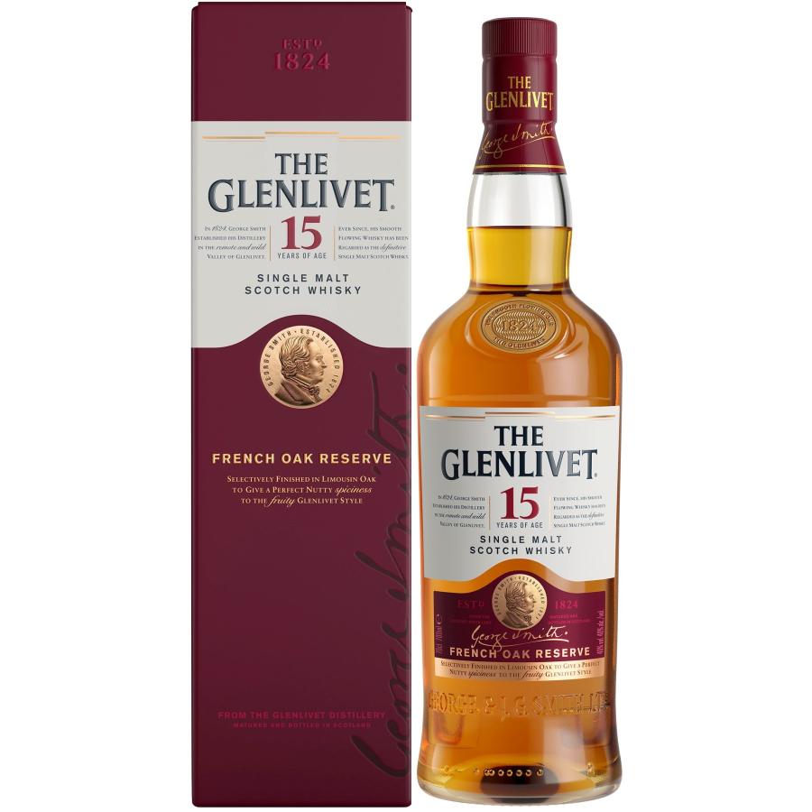 ザ・グレンリベット（THE GLENLIVET） 15年 フレンチオーク 