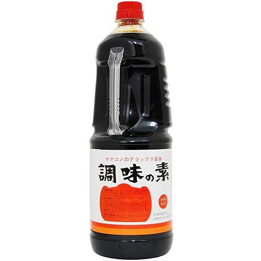 調味の素 ヤマコノ デラックス醤油 １．８Ｌ 手付きペット/味噌平醸造｜nagoya-8848