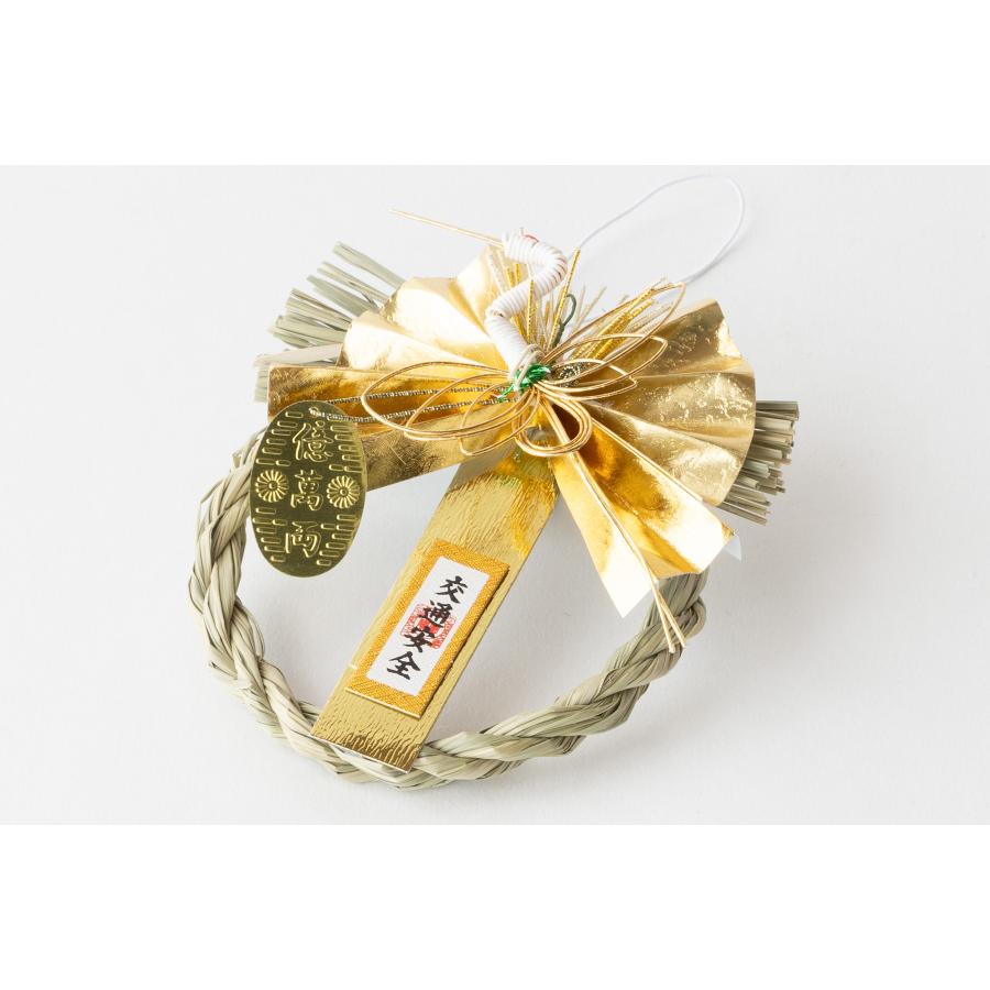 ミニ 正月飾り セット 3点 金運祈願 豪華 11センチ 本格的 車飾り 車内