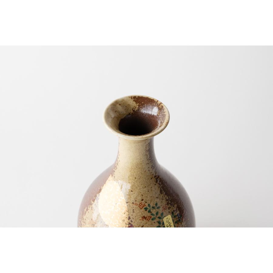 仏間 花瓶 ツル首 秋草 8号 陶器 レトロ 25センチ モダン 花器 仏間 花瓶 ツル首 秋草 8号 陶器 レトロ 25センチ モダン 花器