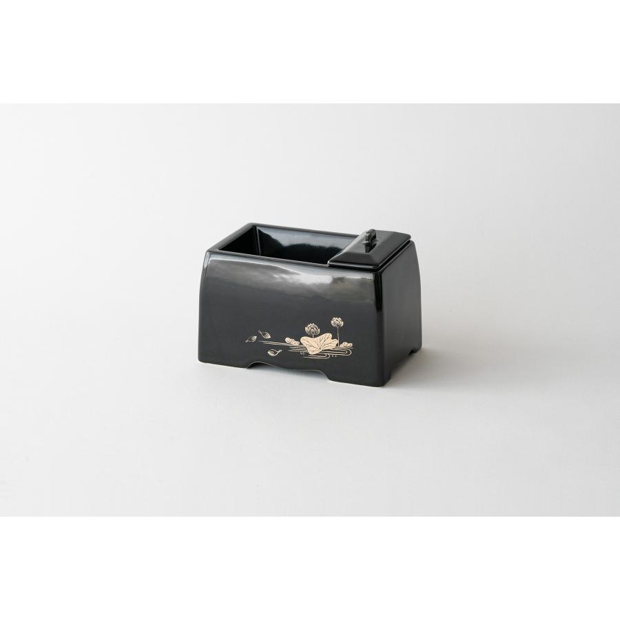 焼香セット 有田焼 香炉 陶磁器 上品 16.5センチ モダン 廻し