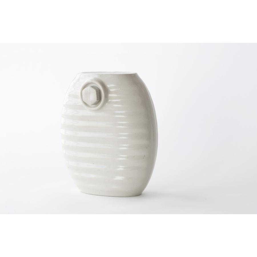 陶器製 湯たんぽ 高田焼き シンプル 25センチ 伝統的 暖房器具 冷え