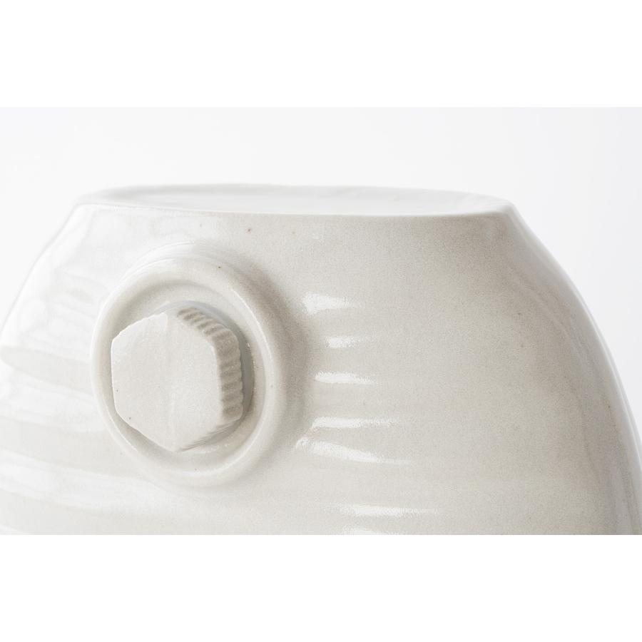 陶器製 湯たんぽ 高田焼き シンプル 25センチ 伝統的 暖房器具 冷え