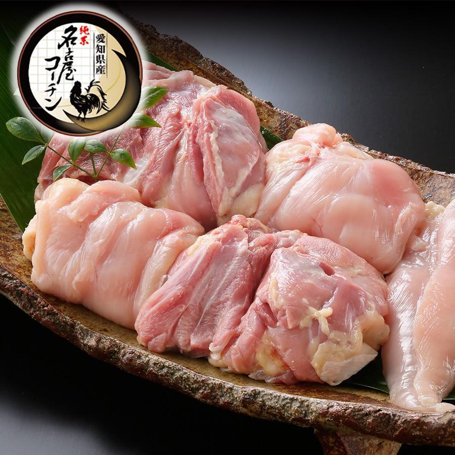 母の日 父の日 【 化粧箱入 】 冷蔵 純系 名古屋コーチン 朝びき 生肉 セット( もも ムネ ささみ )各2枚 ギフト 国産 高級 地鶏 お肉 お礼 プレゼント 熨斗｜nagoyakoutin