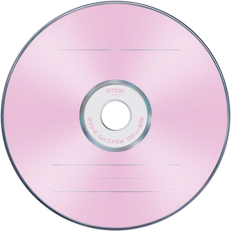 TDK 録画用DVD-R デジタル放送録画対応(CPRM) 1-16倍速対応 5色カラーミックスディスク 20枚パック DR120DMC20｜naha｜04