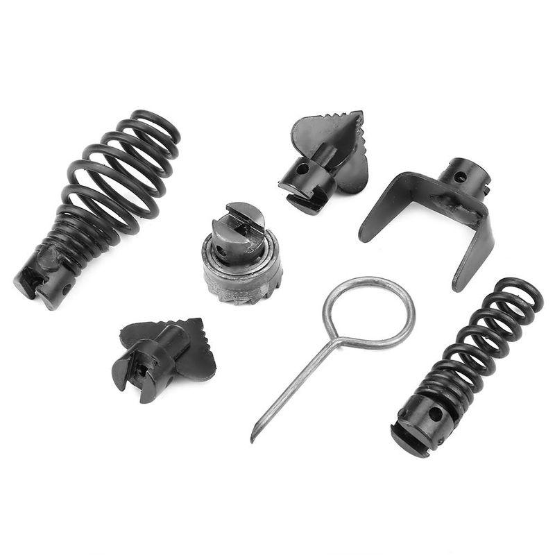 ドレンクリーナーコンビネーションカッターヘッドセット、7個16mmマンガン鋼ドレンクリーナーパイプライン浚渫機パイプライン浚渫機用カッティン