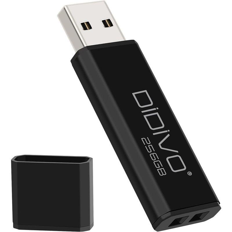 DIDIVO USBメモリ 256GB USB 2.0 フラッシュドライブ 小型 軽量 超高速データ転送 大容量 読取り最大30MB/s キ｜naha｜05