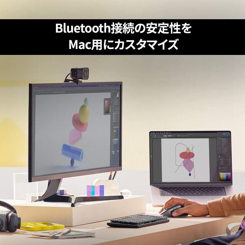 Logicool MX MASTER 3S for Mac パフォーマンス ワイヤレス マウス 静音 MX2300MPG Logi Bolt｜naha｜03