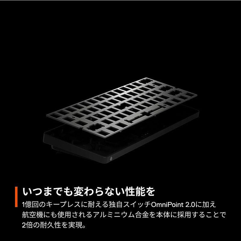 Steelseries ゲーミングキーボード ミニサイズ Apex Pro Mini Wireless JP 無線 ワイヤレス 日本語配列｜naha｜07
