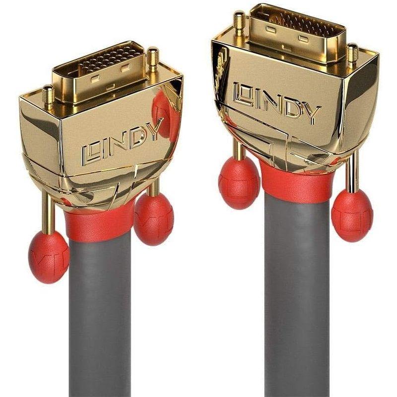 限定製作 LINDY DVI-D SLDデュアルリンクケーブル、ゴールドライン、 20m(型番:36208)