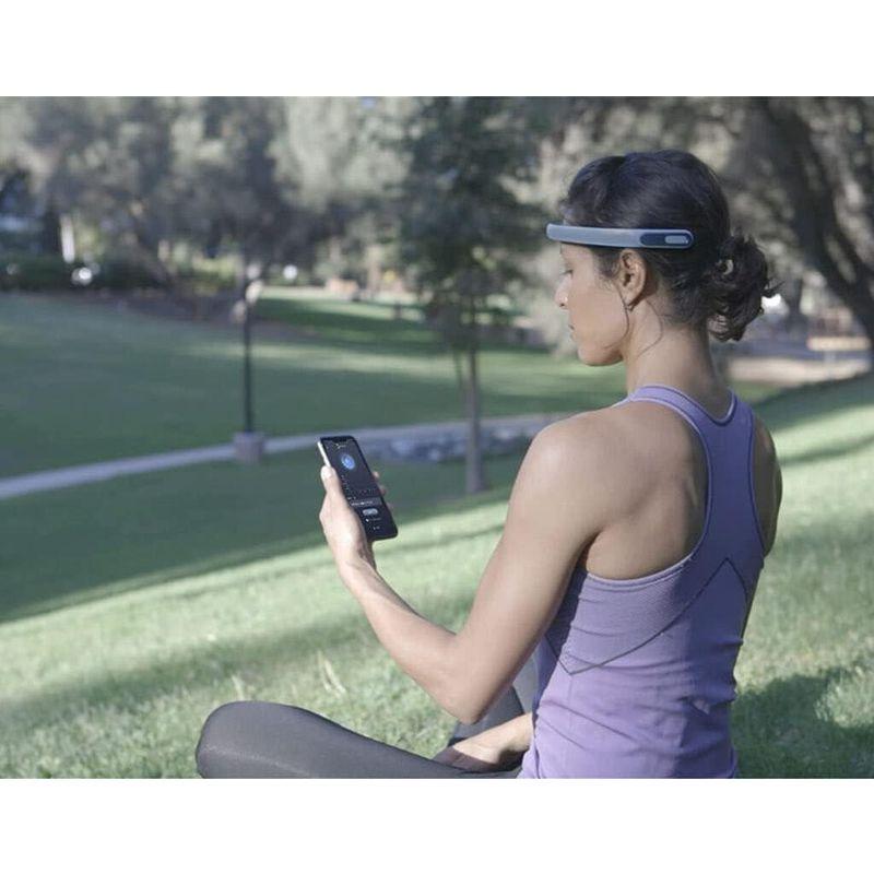 ブレインコ ニューロフィードバック・ヘッドバンド FocusCalm リラックス状態をアプリでトレーニング 脳波 瞑想… グレー FC-11 ニューロフィードバック ヘッドバンド FocusCalm リラックス状態をアプリでトレーニング 脳波 瞑想… グレー FC