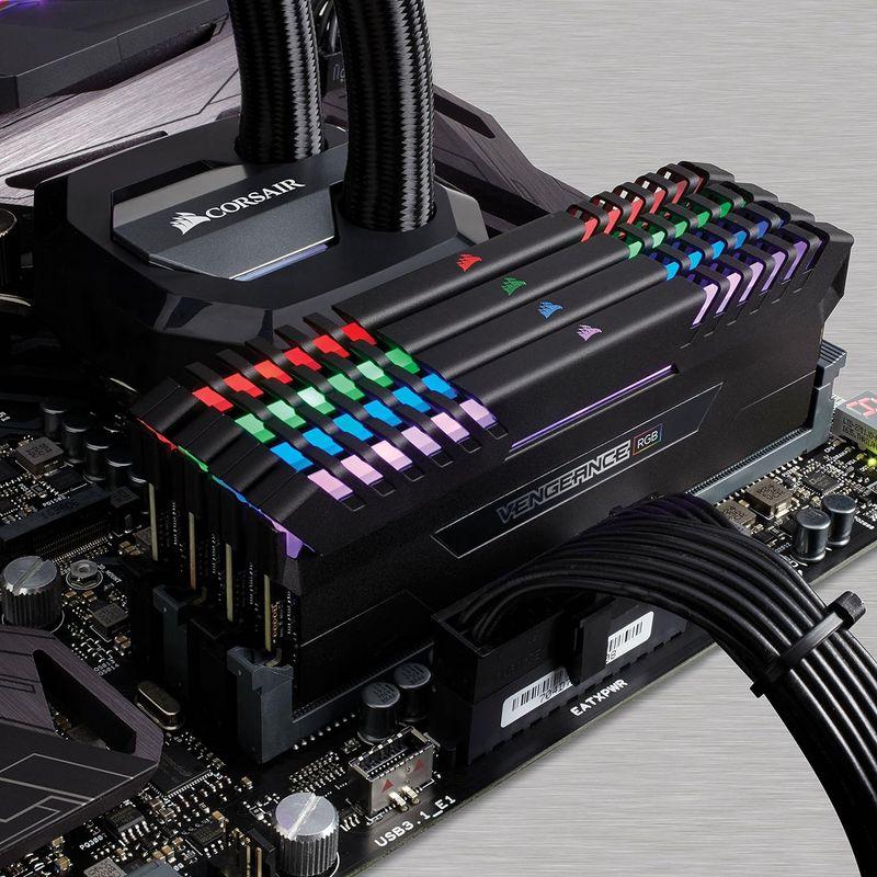 Corsair メモリ VENGENCE RGB PC4-24000 DDR4-3000 32GB 8GBx4 for Desktop MM｜naha｜06