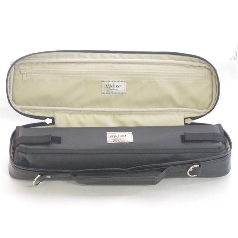 NAHOK (ナホック) C管&H管 フルートケース用 内装カバー マットブラック flutecasecovermatteblack