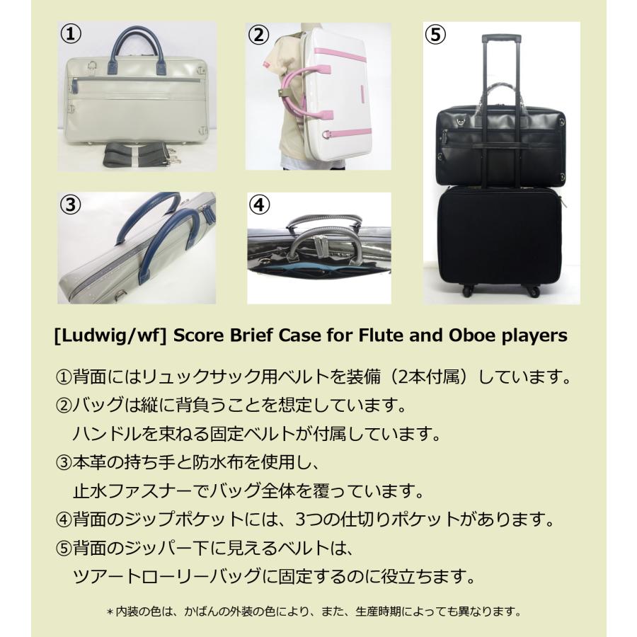 NAHOK (ナホック) リュック式 スコアブリーフケースガード 「Ludwig/wf 