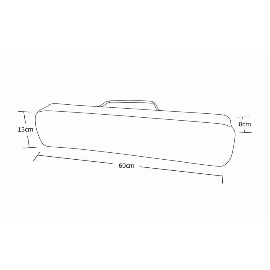 NAHOK (ナホック) H管アルトフルートケースガード 「Krysar/wf