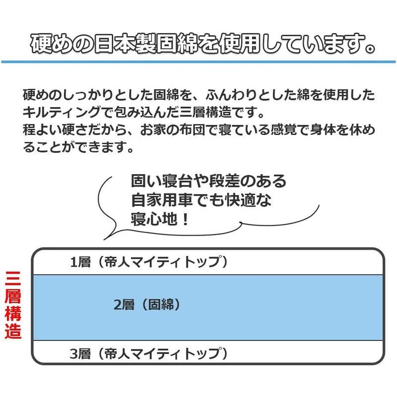 寝子　トラック布団　車中泊マット　車中泊布団　防臭　65　抗菌　軽自動車　4トン車　大型車　防臭　210　トラック布団スタンダード　日本製