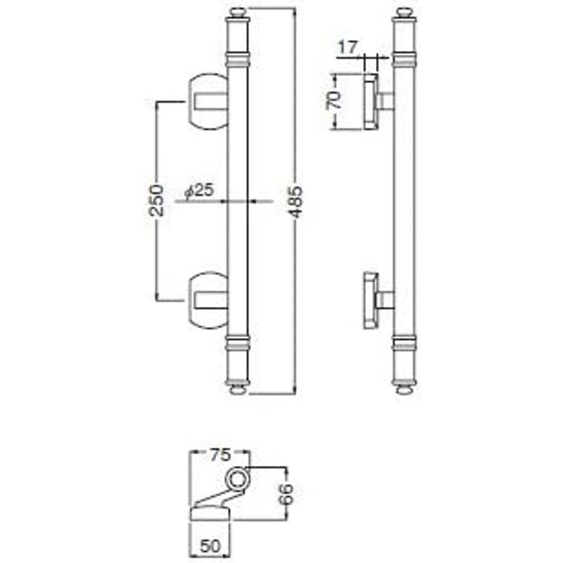 シロクマ　スピカ485mm　鏡面　SPP-7