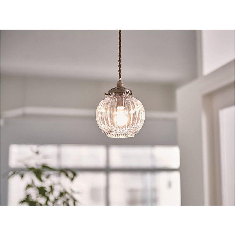 【ちゃこ】インターフォルム　リプリ　ペンダントライト 新品　2個セット ガラスのシーリングライト(ペンダントライト)「リプリ」（照明