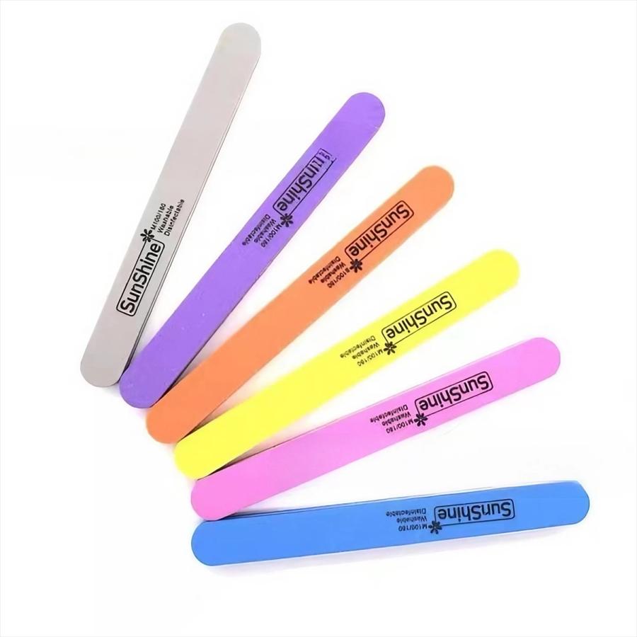 スポンジネイルファイル スポンジバッファー ストレート ジェルネイル