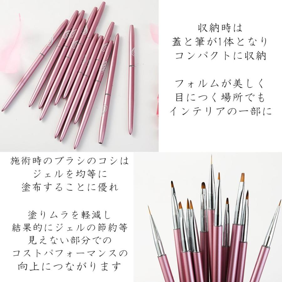 ジェルネイルセット UVランプ　ジェルネイル　筆 ジェルネイル カラージェル 12種セット 筆 ブラシ ネイルブラシ ネイル