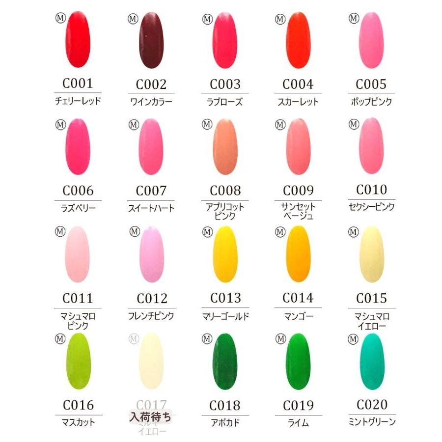 Carey ジェルネイル カラージェル シアーカラー 全160色 UV LED 対応